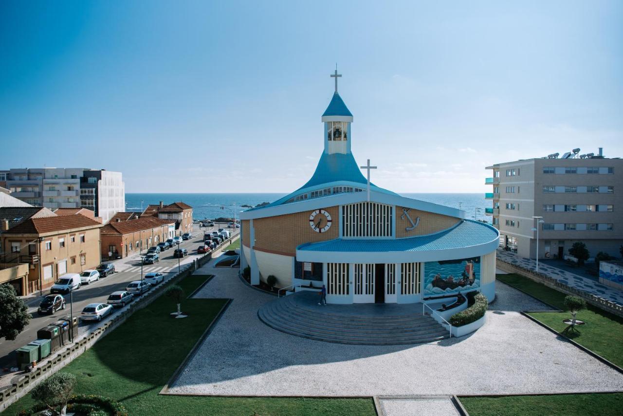 Apartamento T3 Vista Mar - Anzol Vila do Conde Kültér fotó